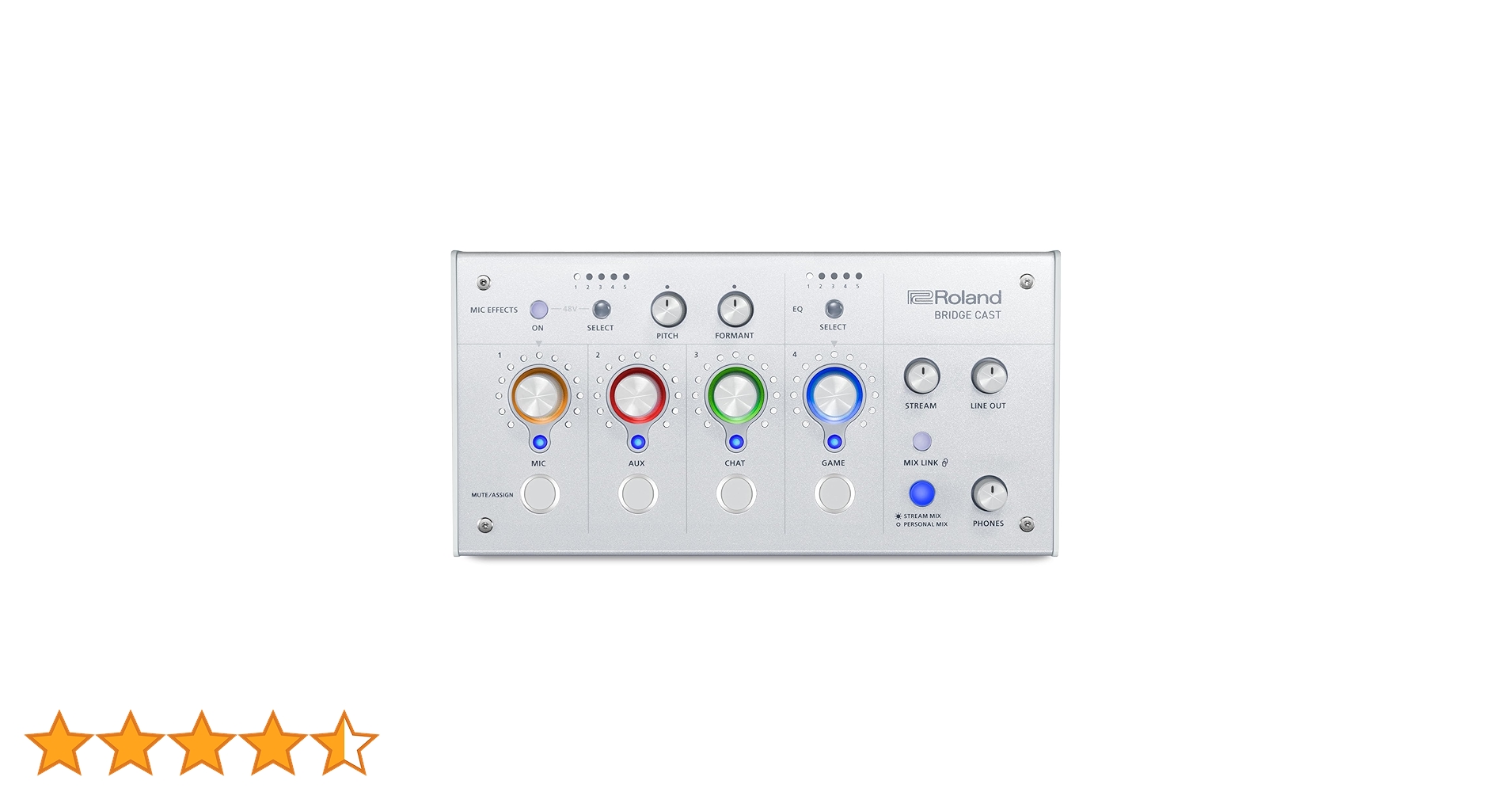 ローランド ROLAND ブリッジキャストアイスホワイト 白　ゲーミングミキサー Roland ローランド / BRIDGE CAST ICE WHITE (BRC-WH